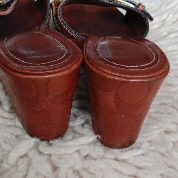 Coach leather wedges - Picture 12 of 15